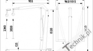 AC-HYDRAULIC - żuraw warsztatowy WJN10 - max. 1100 kg 5b4cdb64b87b0.jpg