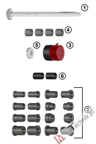 HAWEKA - Zestaw uzupełniający do ProBike III