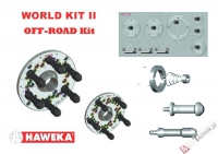 HAWEKA - Płyty dociskowe z zestawem adapterów "Off Road Kit"