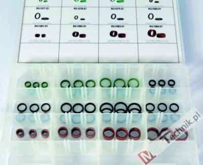 SPIN - Zestaw specjalnych podwójnych oringów do systemów klimatyzacji (01.000.136)